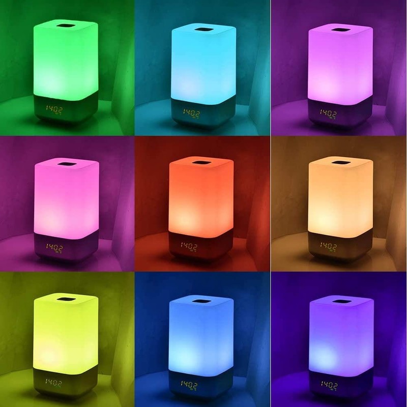 Bedside Lamp Simple Design Sunrise Simulation Desktop Smart Sleeping Light