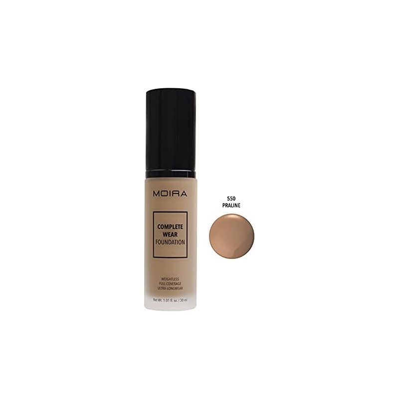 Bases de maquillaje Moira Complete Wear Foundations (CWF550)