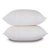 14x14 Outdoor Water Resistant Poly Square Pillow Insert, Breathable Shell,