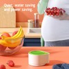 Fruit Vegetable Washing Machine ABS Household Capsule Shape Food Purifier