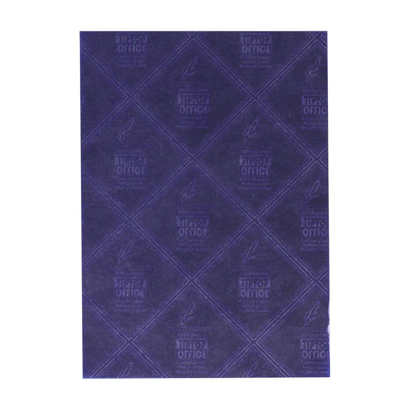 Tiptop Office Carbon Paper for Handwriting, Blue