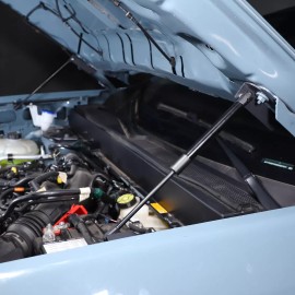 carcartrim-2022 Engine Cover Front Hood Hydraulic Support Rod Trim For Ford Maverick 2022-2024