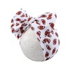 JDRGJTH Baby Girls Football Headbands with Bow,Hairband Bowknot Newborn Football