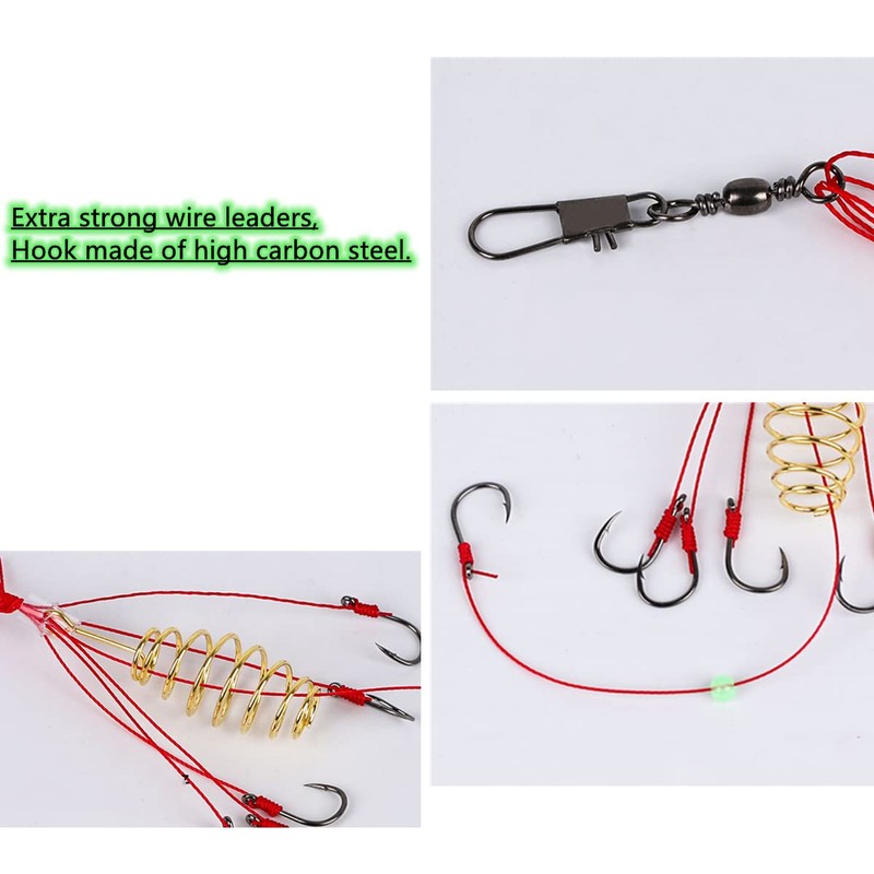 Carp Fishing Baits Hook Lure Trap Hooks with Spring Feeder