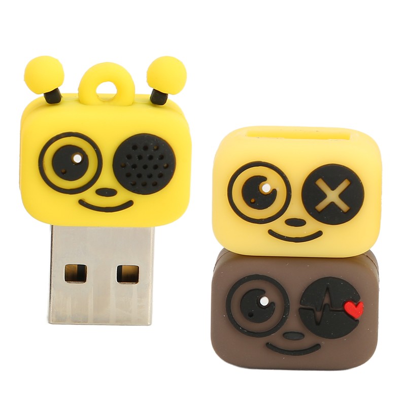 Flash Drive PVC Cartoon Bee Style USB 2.0 Standard Hot