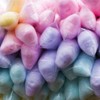 Plain candy floss bags 'On Header' x 100