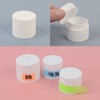 Refillable cylindrical lid skin ointment jar cosmetic cream jar 5g 15g / 리필용 원통형 뚜껑 피부 연고통 화장 크림통 5g 15g