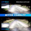 NOVSIGHT H11 H8 H16 LED Fog Light Bulbs - 500%