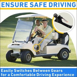 FIXHAWK Club Car DS Forward and Reverse Shifter Assembly Kit, Suitable for 1992-up DS Gas Golf Cart .Replace OEM#1016947 1012987 8248 8233