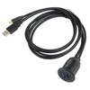 Type C 3.1 to USB 3.0 Flush Mount Cable with