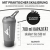 FYRA Protein Shaker 700 ml with Container - Powder Compartment