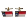 Kiola Designs North Carolina State Flag Cufflinks