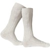 German Wear, short costume socks, braid pattern, socks, 44 cm