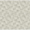 A-Street Prints Ting Taupe Lattice Wallpaper