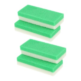 Healeved 4pcs Foot Pumice for Hard Skin and Callus Removal Ergonomic Pedicure Tool for Smooth Feet and Exfoliation Gentle Yet Scrubber