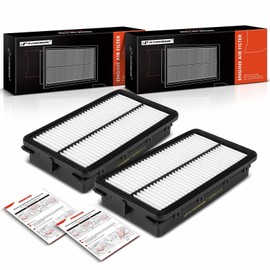 A-Premium 2-PC Engine Air Filter Compatible with Genesis GV70 2022 2023 2024, 2.5L, Replace# 28113AR100