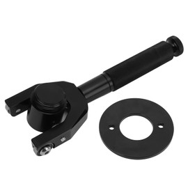 Akozon Belt Change Tool, Clutch Removal Kit, Clutch Belt Change Tool Set, Non-Slip Aluminium Alloy, Black Replacement for Can Am Maverick X3 900 2018