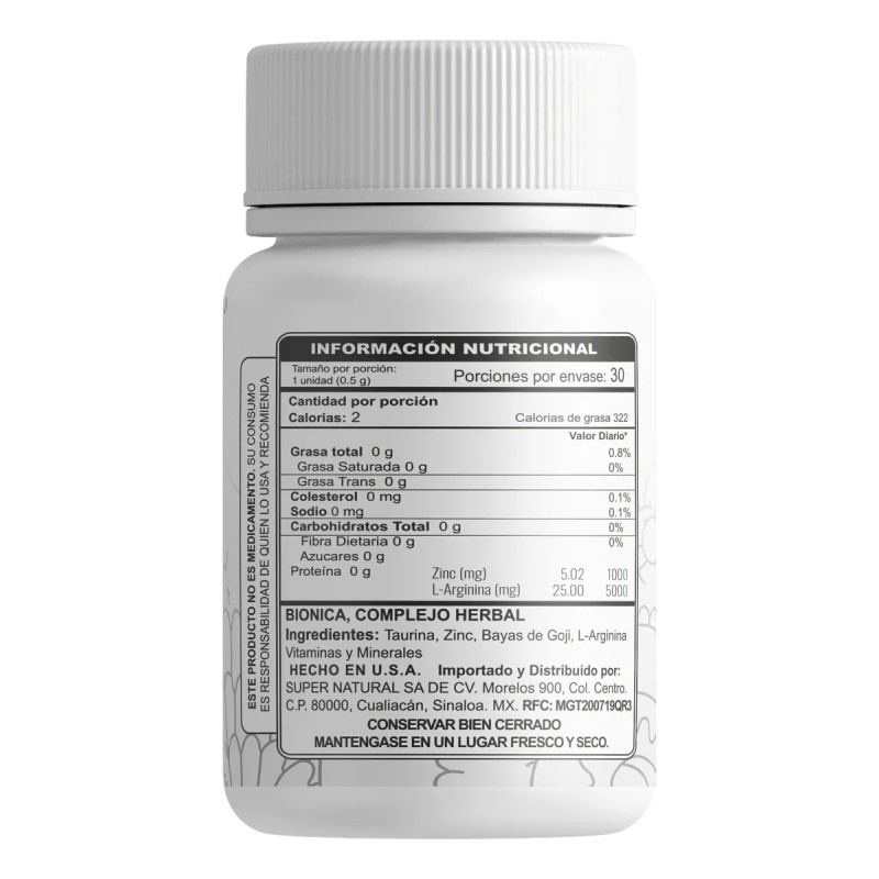 3 Pack Bionica Suplemento Alimenticio 21 Caps Sfn 3 Pack