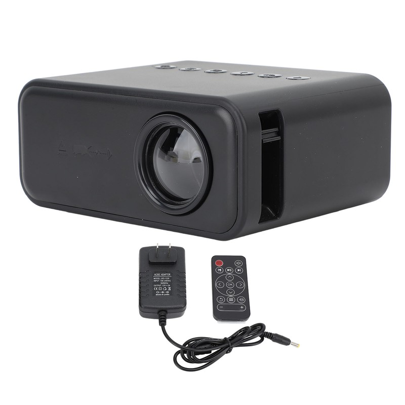 Mini Projector Multifunction HD 1080P WiFi Wireless Wired Screen Projection