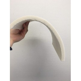 Hane Shop Felt Thick Wool Moisture Absorption 60% or More Fabric 0.4 inch (10 mm) 0.4 inch (1 cm) Extra Thick White