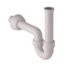 Geberit Series 151.100.11.1 Sink Siphon in PP White Swivel 11/4