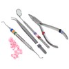 Silicone Color Bands for Instruments Identification Sold in Packs of