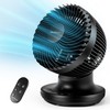 Generic Omnibreeze 6 inch Air Circulator Fan, Black, FC15-23TR