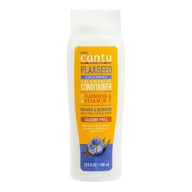 CANTU Flaxeed Smoothing Leave-in OR Rinse out Conditioner 400 ml (Pack of 1)