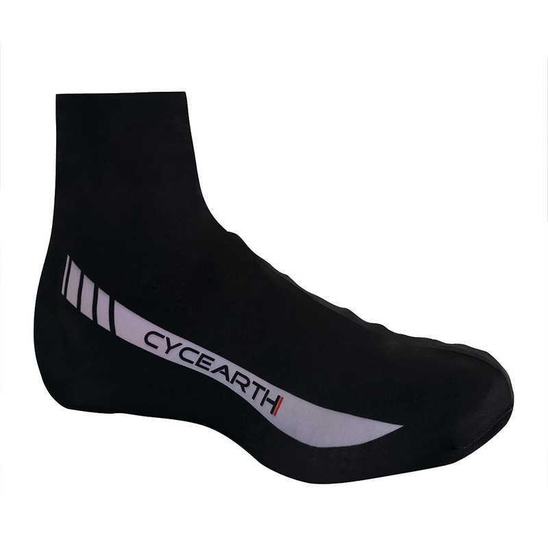 CYCEARTH Men's Cycling Shoe Covers Bicycle Overshoes, black, Medium