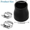YSIL 3" to 4" Reducer Coupler Silicone Hose 4-Ply Reinforced