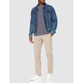 Armor Lux Men's Marinière Houat Héritage Homme T-Shirt, Multicoloured (Navire/Nature 429)