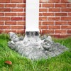 ApxRoufin Gnome Downspout Splash Block, Decorative Rain Gutter Diverter
