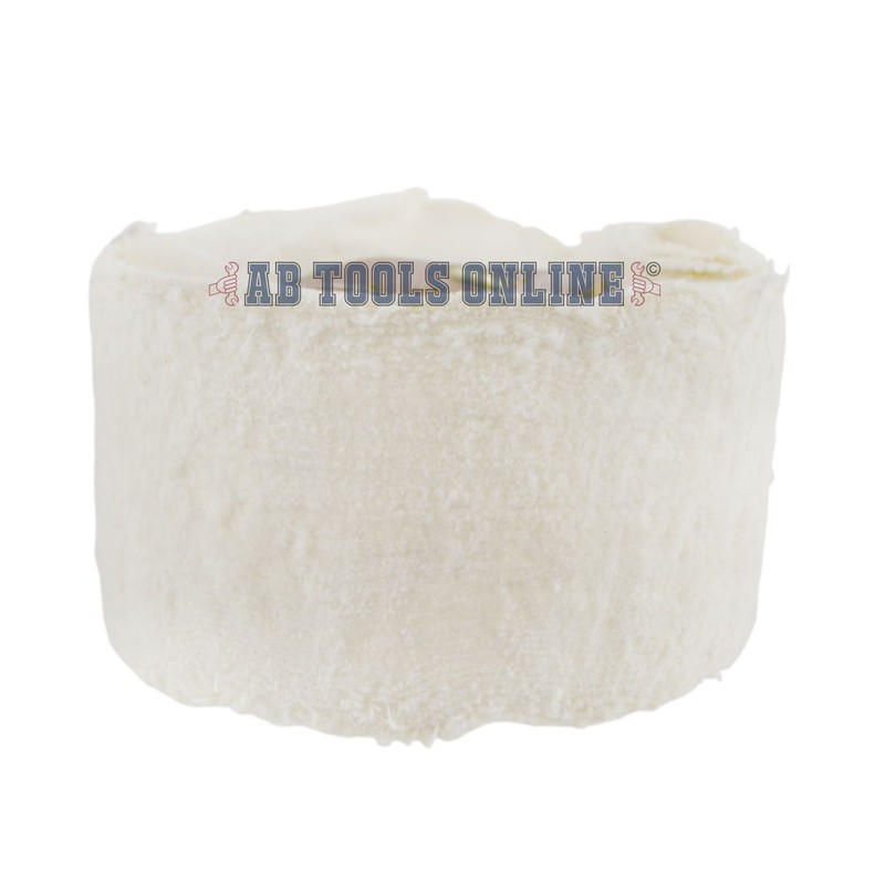 G Loose Unstitched Floppy Final Polishing Mop 4" x 2"