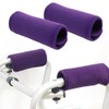 Peakloong 2pcs Set Walker Hand Grip Covers, Soft Padded Handles,
