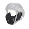 HTUK® Airsoft Tactical Half Face Mask V5 Conquerors Mask (Ear