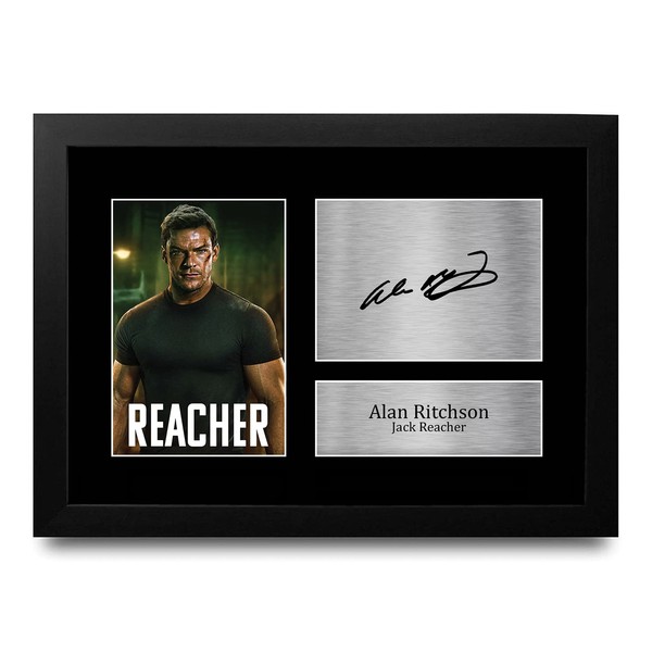 HWC Trading FR A4 Alan Ritchson Jack Reacher Gifts Printed