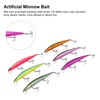 6PCS Minnow Fishing Lure Long Throw Floating Artificial Hard Bait