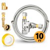 Dishwasher Hose Installation Kit - Includes Water Supply Line, 3/8"