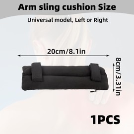 JFHNMLW Strap Cushions Pillow for Arm Sling, Breathable Comfort Neck Pad Shoulder Brace for Women Men Kids Arm Sling Shoulder Surgery Recovery Supplies