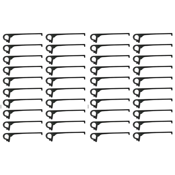 Selections Gutter Brush Leaf Guard Fixing Clips (Pack of 40)