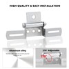 Bike Bracket Stays License Plate Stays Folding Adjustable Angle Motorcycle