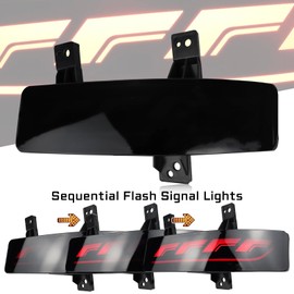 GEEGEETOP Smoked Lens Full LED Bumper Reflector Lights Tail Brake Rear Fog Lamps For Honda CRV CR-V 2020-2022 Touring EX-L LX EX Plug and play