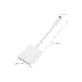 SHOWERORO Type C Memory Card Reader Adapter High Speed USB to Card Reader for Phones and Computers Portable Design Durable Construction for Effortless Compatibility