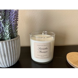 Handmade NEW 9 oz Scented Candle *LAVENDER PROVENCE* premium Essential Oils + Soy wax