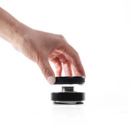 Espresso Distribution Tool & Leveler 58mm, Black (58mm, Black)