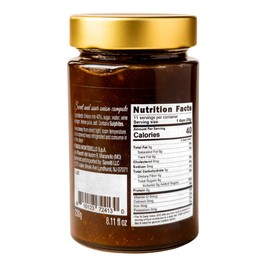 Sanniti Caramelized Onion Jam – Sweet & Savory Gourmet Spread – Perfect for Cheese Boards, Meats, and Sandwiches – 8.11 oz (230g) Jar