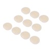 10pcs Loofah Facial Exfoliating Pads Round Shaped Reusable Gentle Scrubbing