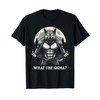 What The Sigma? Funny Alpha Wolf Werewolf Ripping T-Shirt