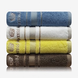 Songwol Towel Countess Mara centimeter cotton towel 40*80 Color-Yellow 2ea