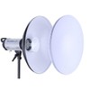 Glow 17" White Beauty Dish for Flashpoint Mount